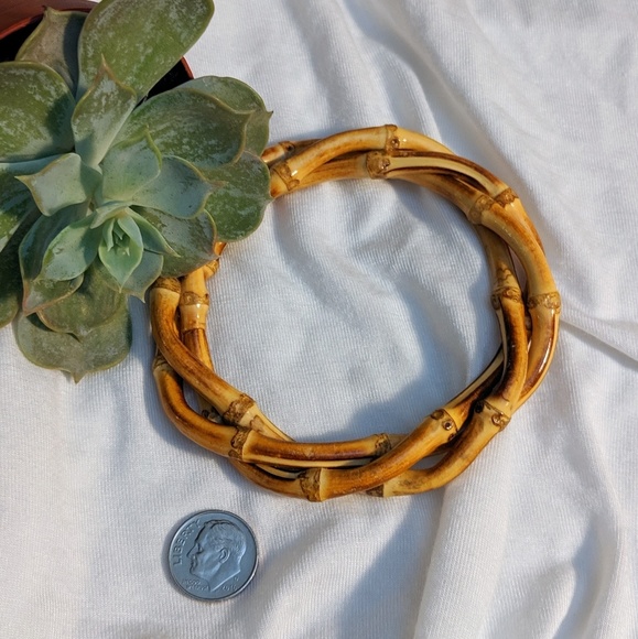 REAL Bamboo Wood Bracelet - Picture 2 of 3